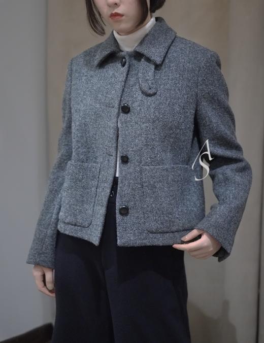 Margaret Howell  米灰色短款羊毛夹克 商品图0