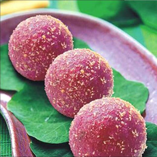 【拍一送一】 紫薯豌豆球 260克/12枚 团购价4.99元 商品图2