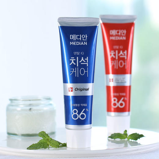【现货】爱茉莉MEDIAN麦迪安86去牙垢牙渍亮白防蛀牙膏120g 商品图0