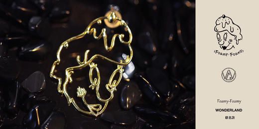 【预售加购】FoamyFoamy WONDERLAND 联名款限定耳环 商品图1