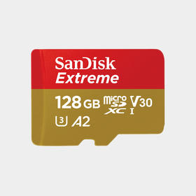 【油多拉空军专属】闪迪 microSD卡 128GB 兼容DJI大疆御系列及精灵系列产品