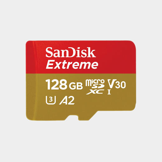 【油多拉空军专属】闪迪 microSD卡 128GB 兼容DJI大疆御系列及精灵系列产品 商品图0
