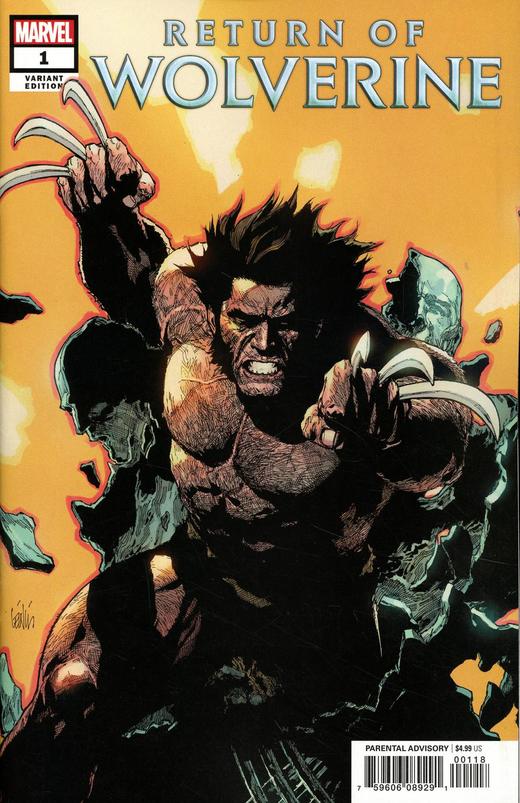 金刚狼归来 主刊 Return Of Wolverine（2018）变体 商品图11