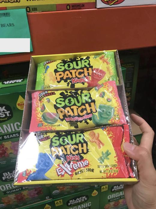 sour patch kids 果汁软糖24袋装/18袋装 完全无色素、无人工添加 商品图4