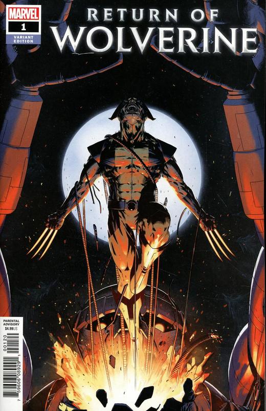 金刚狼归来 主刊 Return Of Wolverine（2018）变体 商品图6
