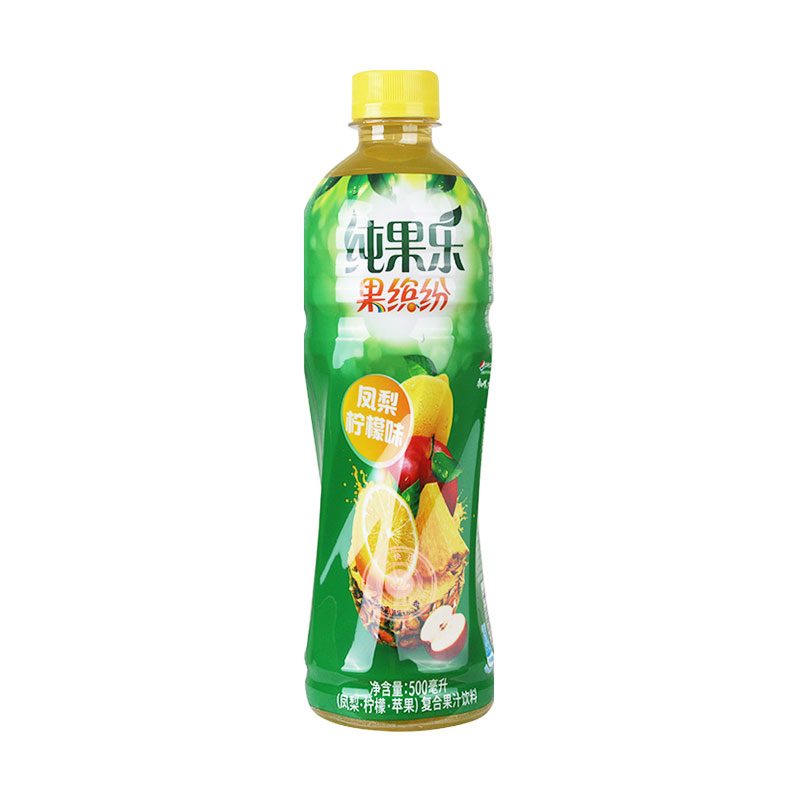 果缤纷(凤梨柠檬味)复合果汁饮料500ml/瓶