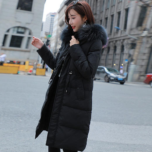 Alina2018新款时尚休闲白鸭绒羽绒服唐织绾 商品图2