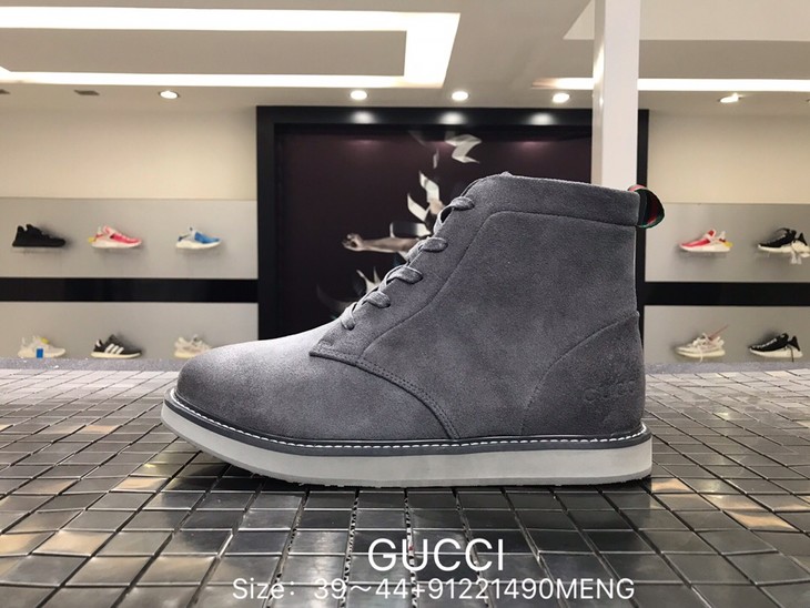 男鞋gucci 马丁靴古驰 gucci马丁靴 男款休闲短靴