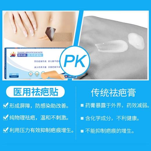 敷利康医用疤痕膏贴美容手术疤痕修复凝胶瘢痕疙瘩去疤灵祛疤神器 商品图5