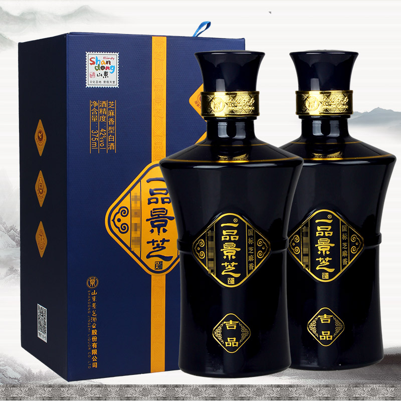 42度375ml一品景芝吉品 375ml*2