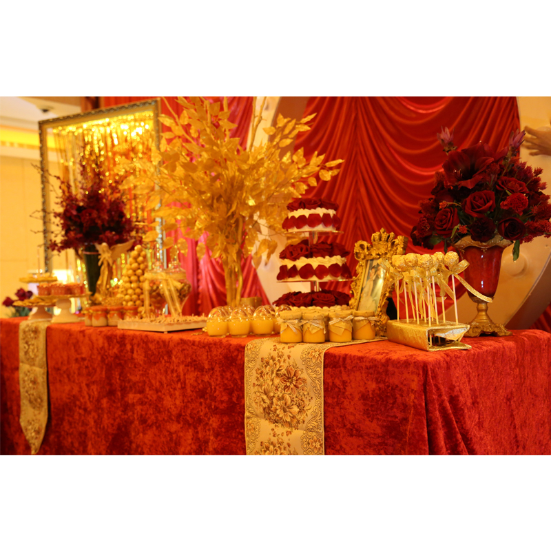 中式婚礼主题甜品桌B