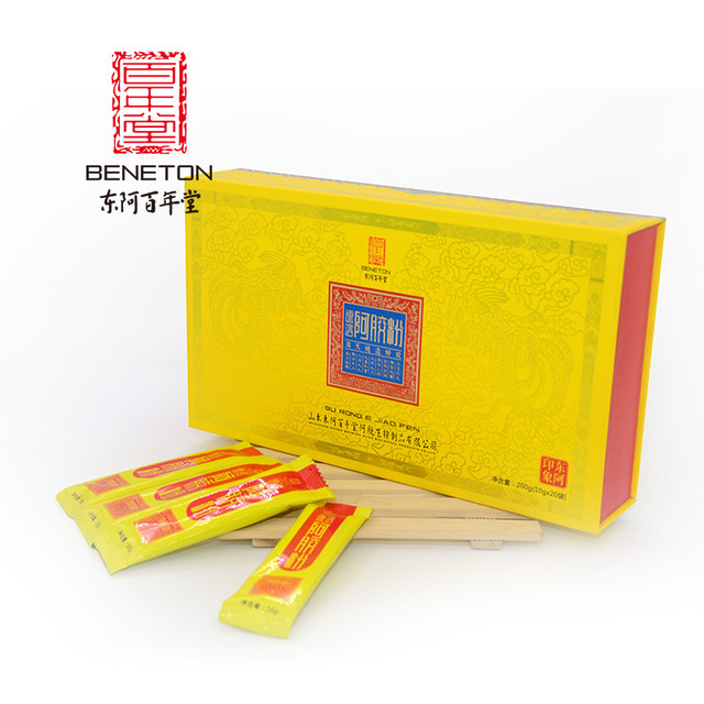 东阿百年堂帝王皇速溶阿胶粉200g