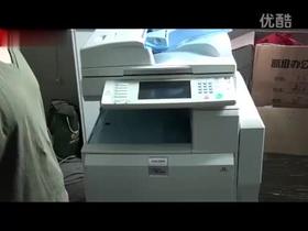 【理光】5000复印机墨粉仓更换视频
