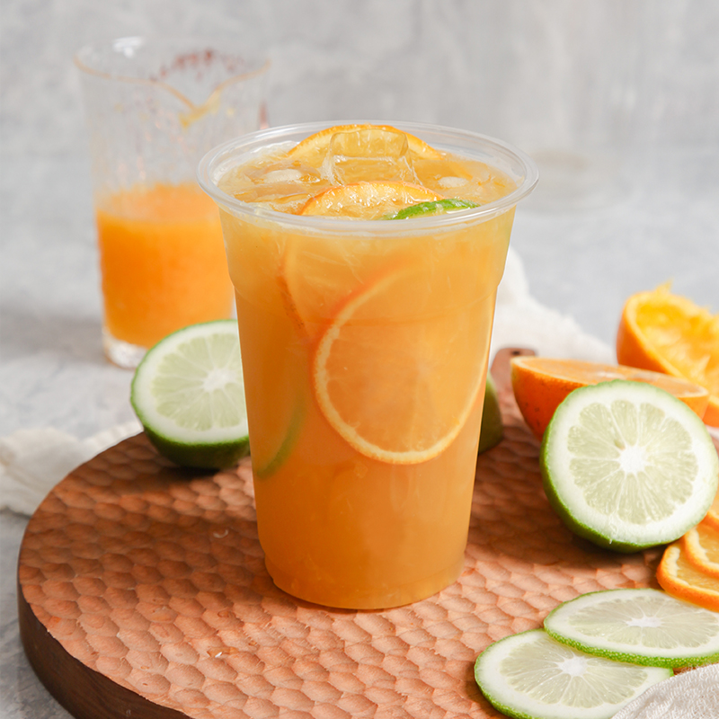 【为了不影响饮品口感,该类产品可以到店自提】茉莉绿橙橙橙