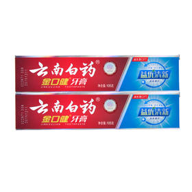 金口健牙膏益优清新激爽薄荷105g
