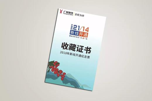2018新线开通纪念票 商品图3
