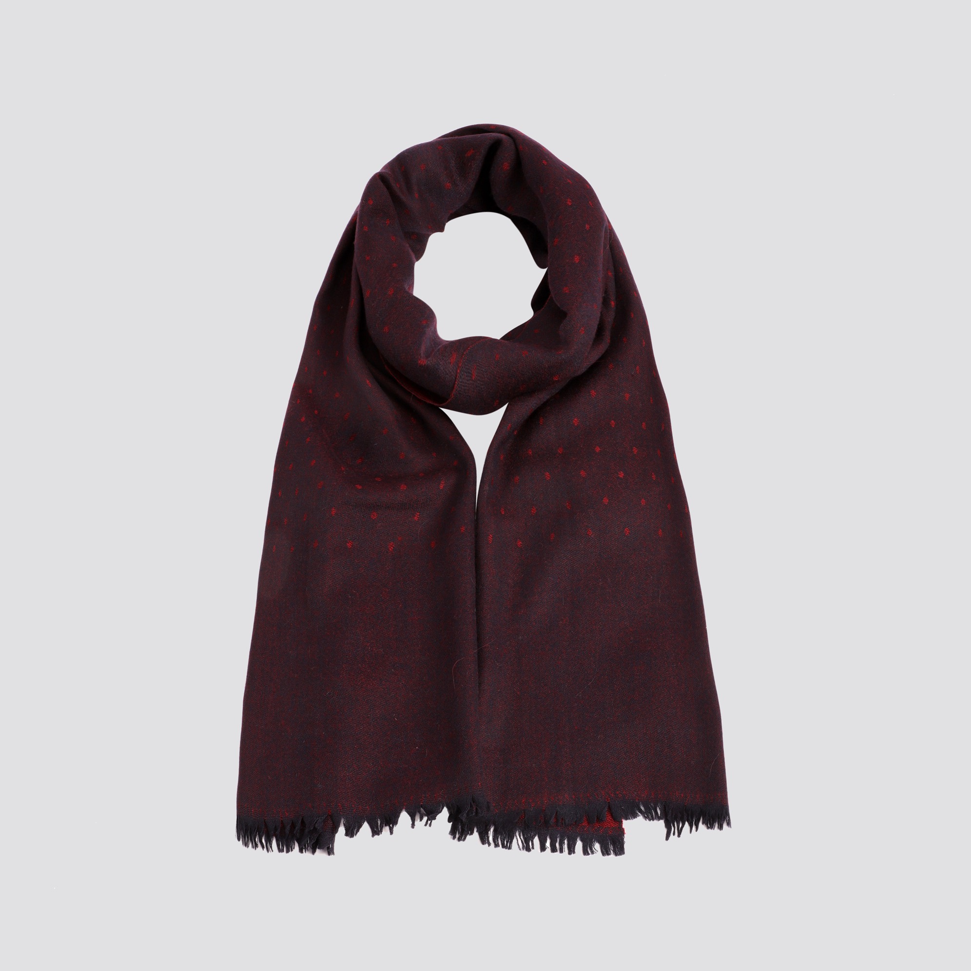 精纺山羊绒双层围巾 KFW1503003