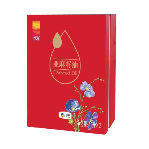 中粮   悦润亚麻籽油礼盒   1L*2 商品图2