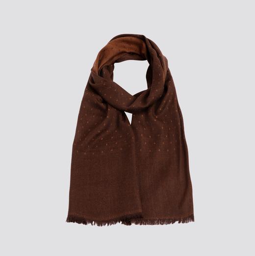 精纺山羊绒双层围巾 KFW1503003 商品图5