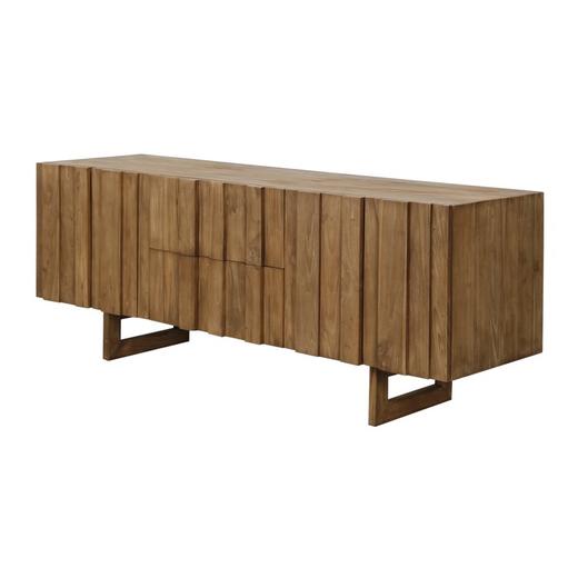 新做柚木原木家具IF18-013边柜储物柜玄关柜QQ18110013 Newly made Teak wood Buffet cabinet 商品图2