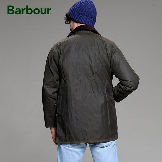 Barbour 涂蜡外套 Beaufort系列 BW14WF507 军绿色N7 商品图0