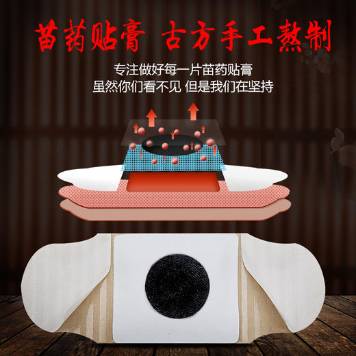 【拍1发1，拍4发5】二盒一周期，活血调经，散寒止痛宫寒调理，20多味苗药熬制的灸膏贴，坚持使用改善手脚冰冷，面部肌黄 商品图3