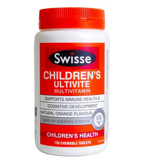 Swisse Children's Ultivite 综合儿童复合维生素 120粒/瓶 商品图0