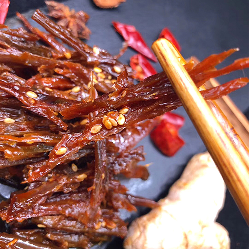 【靓美食】正宗湖南特产手撕鸭脖肉 麻辣休闲小吃熟食