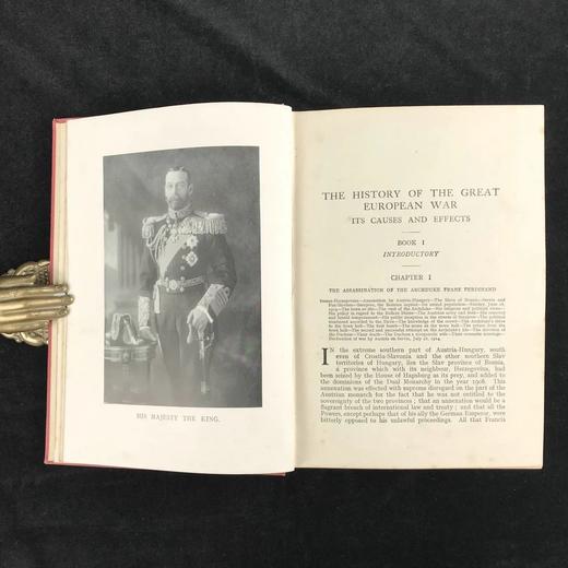 1914年 一战图史（全8卷） 配插图与彩色拉页地图 漆面精装18开 商品图12