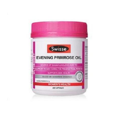 澳洲 swisse 月见草油软胶囊 调节女性内分泌 保养卵巢200粒 （3瓶装） 商品图0