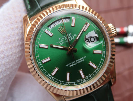 N劳力士日志118138-l（FC）绿皮系列 商品图2
