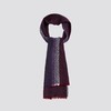 Korssan 时尚秋冬精纺羊绒羊毛菱格纹长围巾  KFW1503003 商品缩略图4