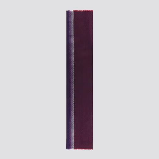 Korssan 时尚秋冬精纺羊绒羊毛菱格纹长围巾  KFW1503003 商品图2