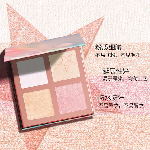 菲鹿儿星动四色高光提亮盘 商品图3