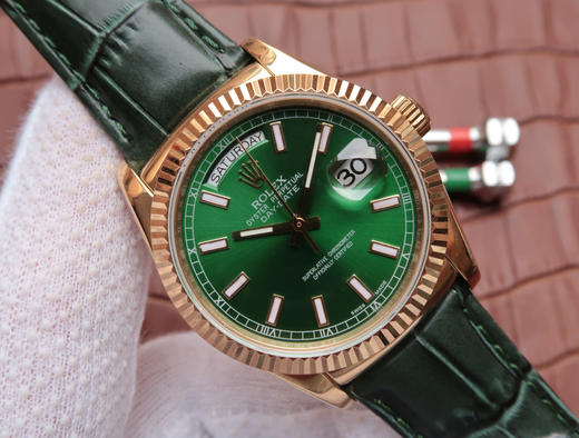 N劳力士日志118138-l（FC）绿皮系列 商品图1