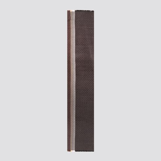 Korssan 时尚秋冬精纺羊绒羊毛菱格纹长围巾  KFW1503003 商品图9