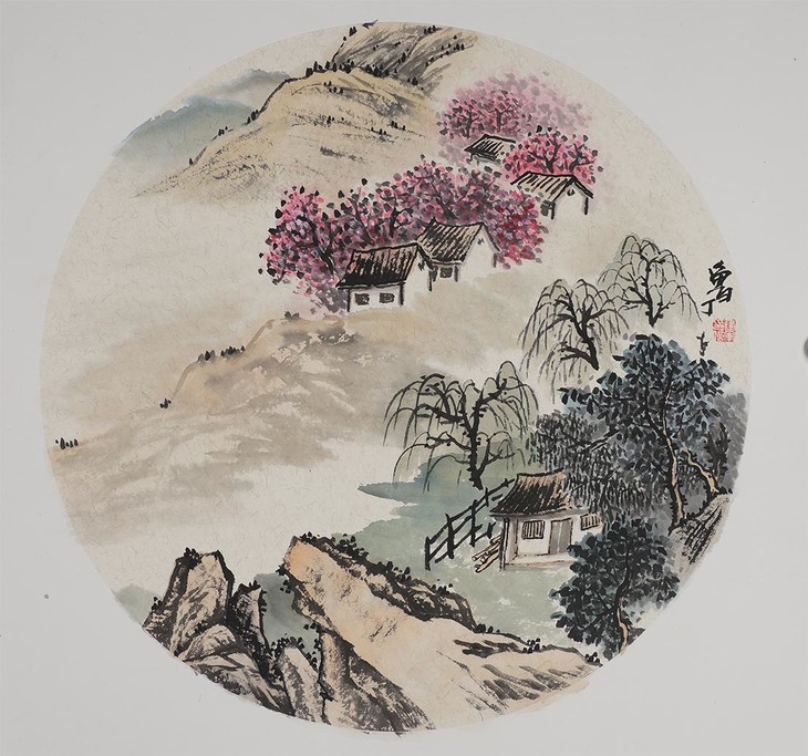 小品三 - 张建军 (50cm*50cm) / 写意山水 / 兰台签约