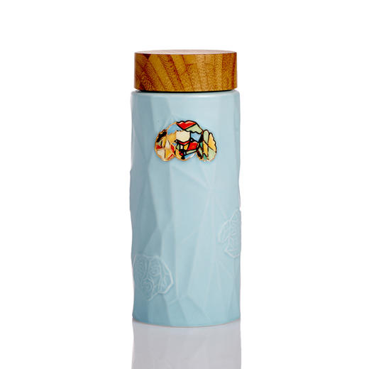 旺福随身杯双层350ml （杯盖可刻字） 商品图1