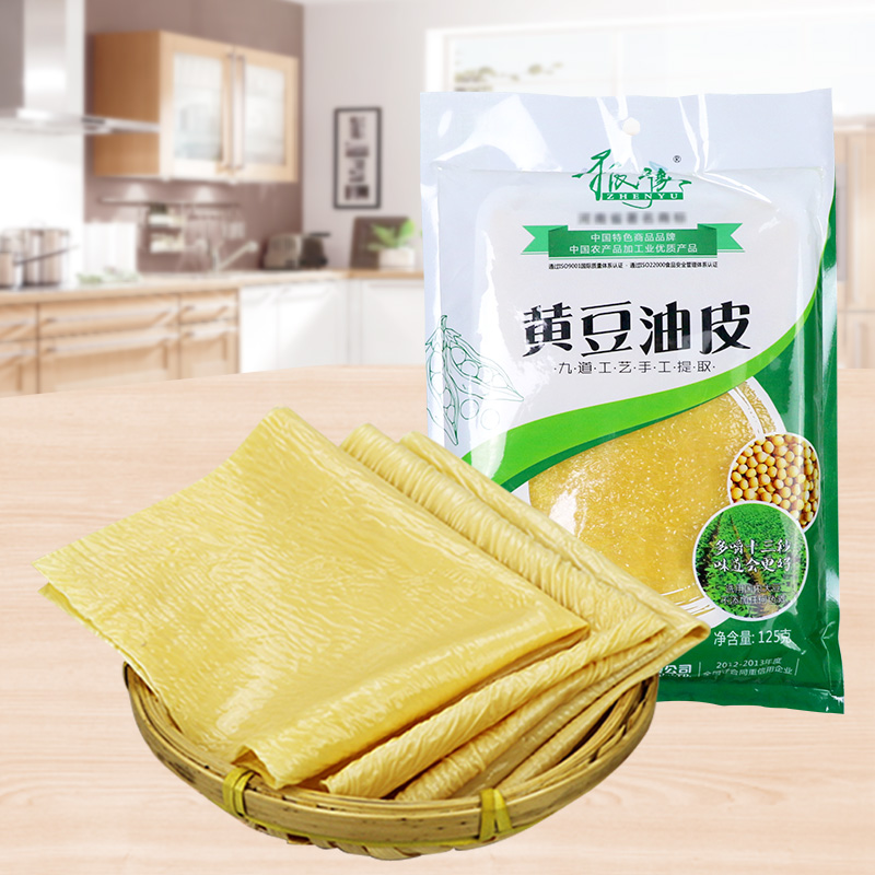 振豫手工豆油皮 河南特产豆腐皮 大豆油皮
