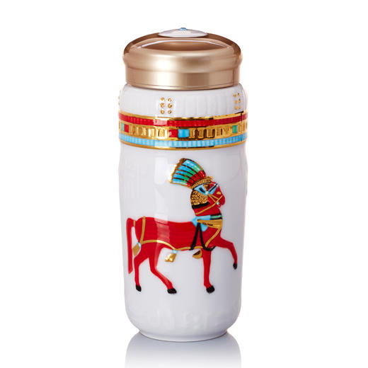吉星鎏金雄壮之美随身杯双层350ml 商品图2