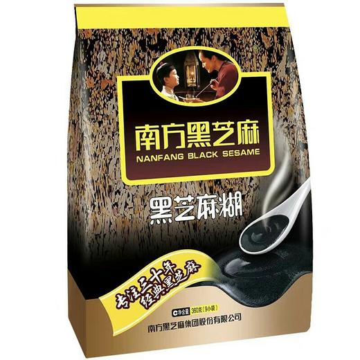【冲调】南方黑芝麻糊原味480g/袋12小袋 商品图0