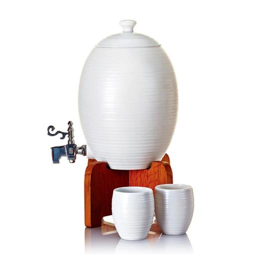 时来运转盛水器冷水壶陶瓷养生耐热茶具套装礼品 商品图1