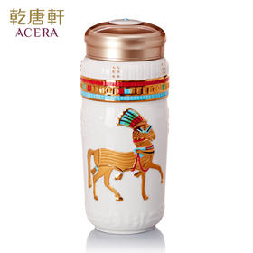 吉星鎏金雄壮之美随身杯双层350ml