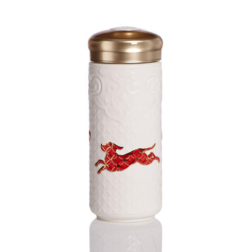 前程似锦随身杯 双层330ML 商品图1