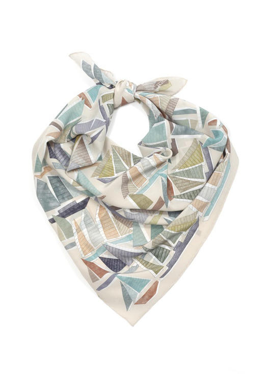 REGATA scarves Blue 商品图0