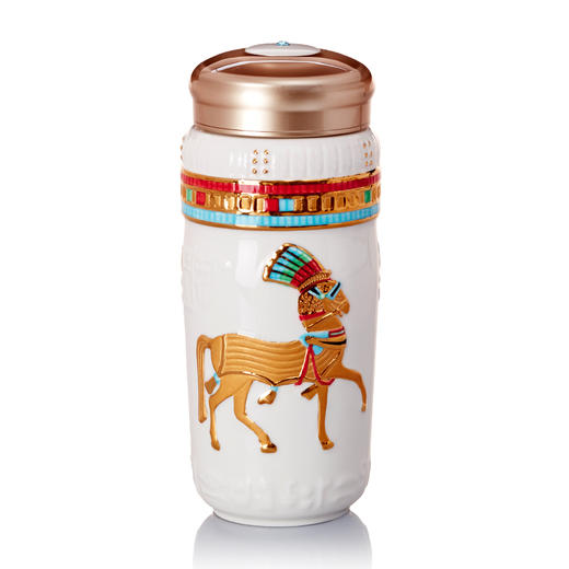 吉星鎏金雄壮之美随身杯双层350ml 商品图1