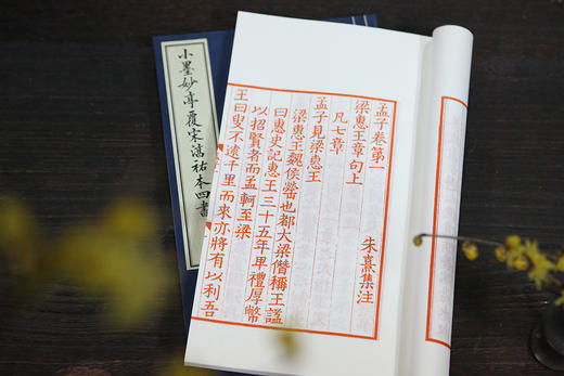 《小墨妙亭覆宋淳佑本四书》——  二函十四册 商品图13