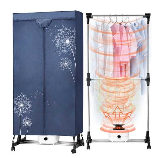 GREE 格力 烘干机家用干衣机双层不锈钢暖风干机定时防水 GN-10X60 商品图2