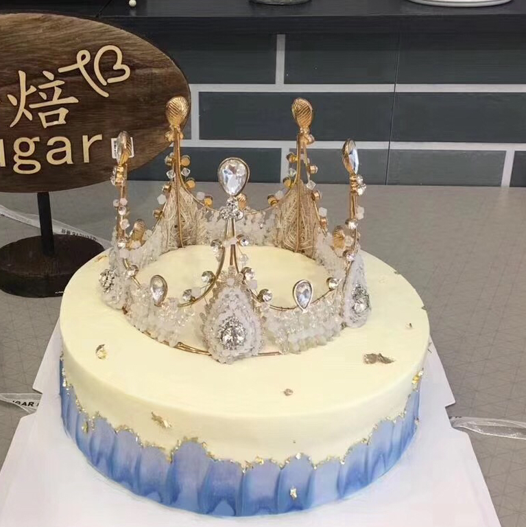 "仙女系"皇冠蛋糕