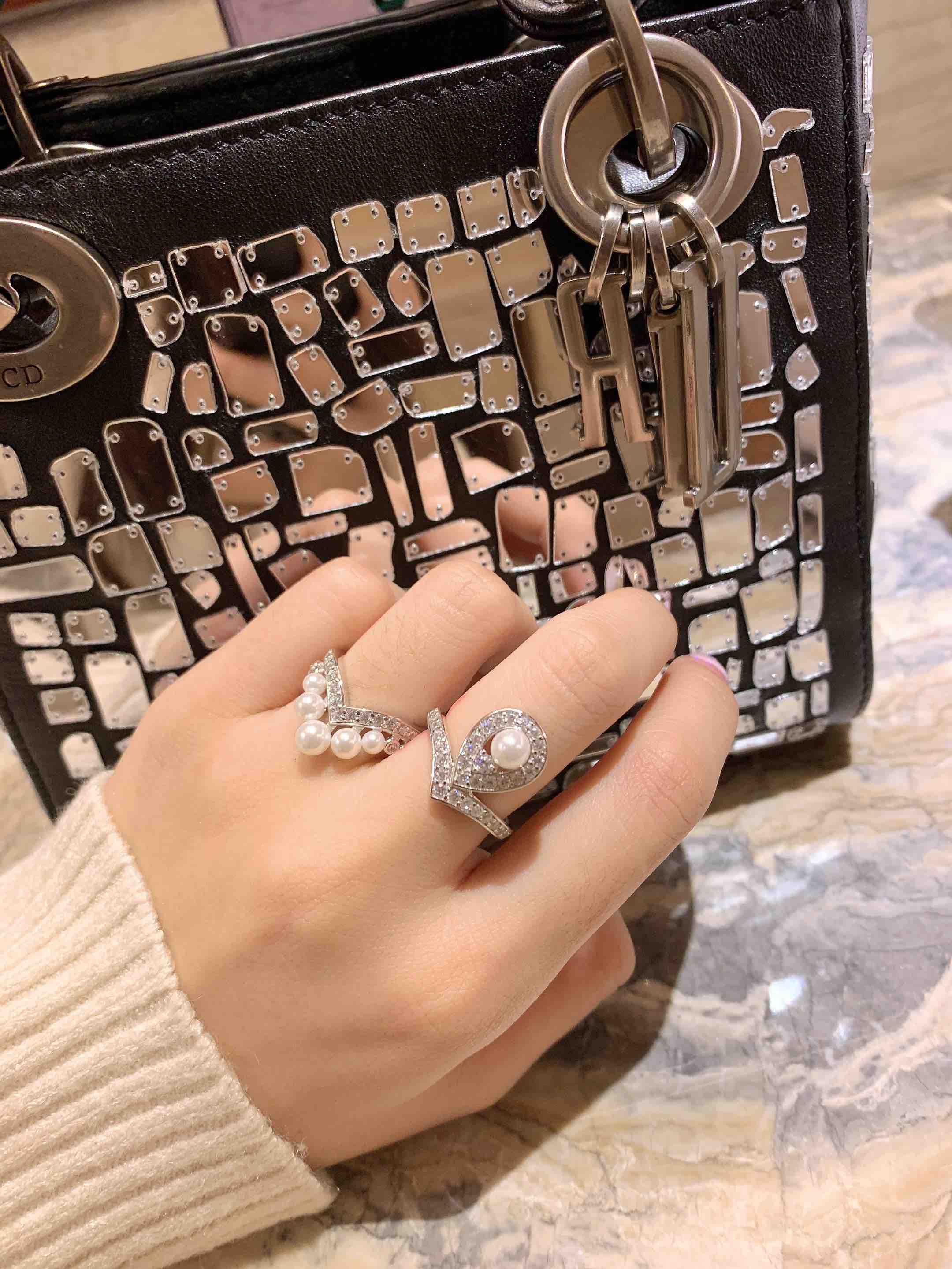 【chaumet】尚美珍珠戒指